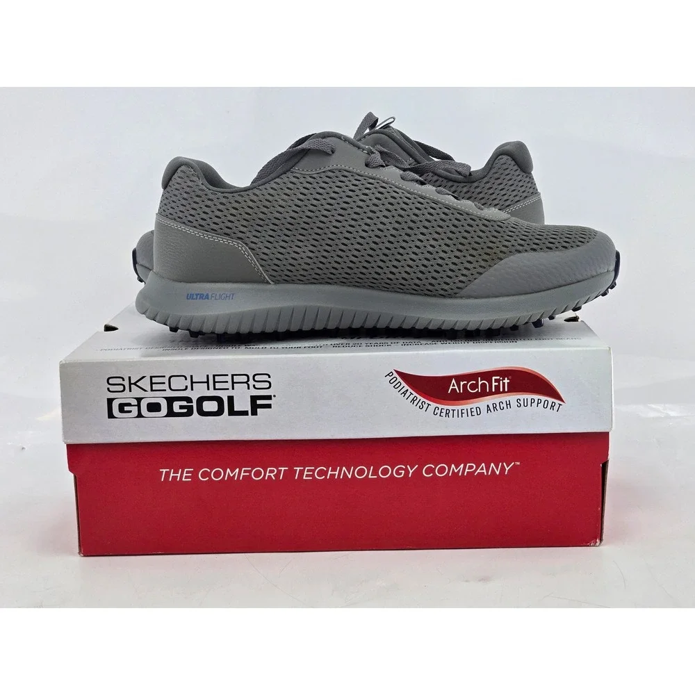Skechers Go Golf Max 2 Fairway 3 Mens 10.5 Charcoal Navy 214029 - New